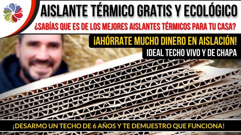 Ahorro de Recursos mediante Lana Mineral