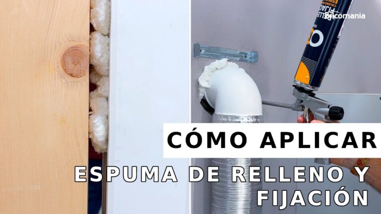 Eficiencia del Poliuretano en Relleno de Huecos