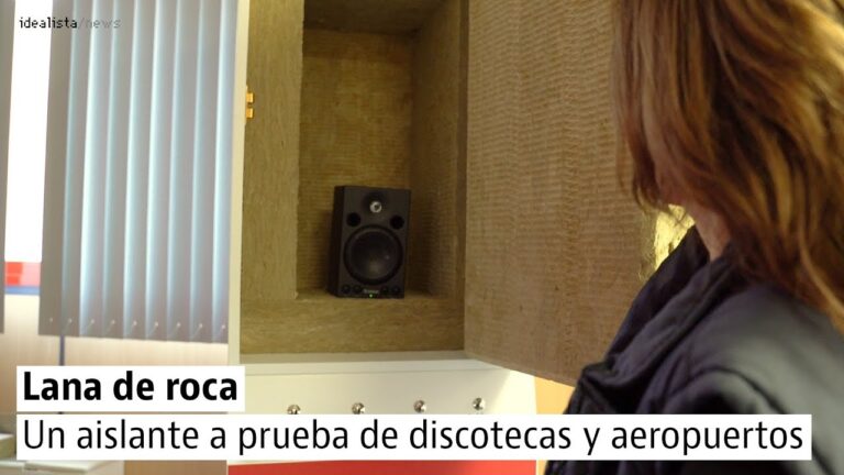 Características Acústicas de la Lana de Roca: Eficiencia y Beneficios