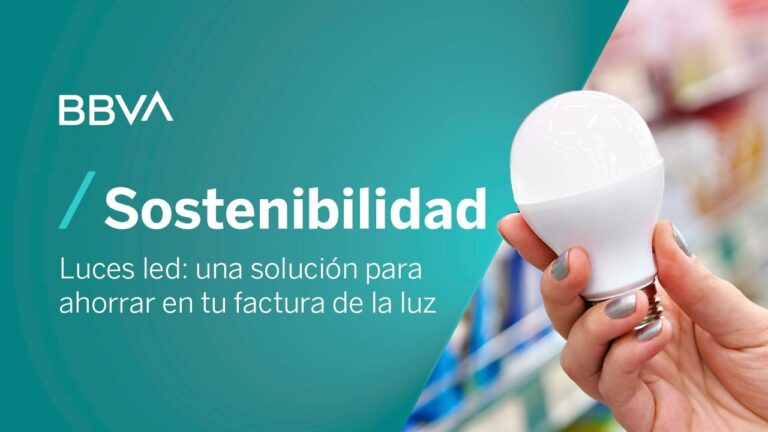 Iluminación LED Sostenible para Aumentar la Eficiencia Energética