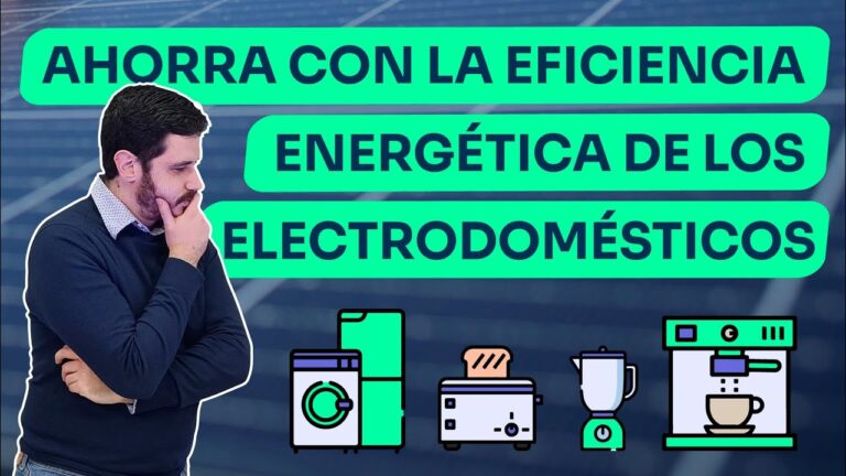 Consejos para Optimizar la Eficiencia Energética de tu Hogar con Electrodomésticos