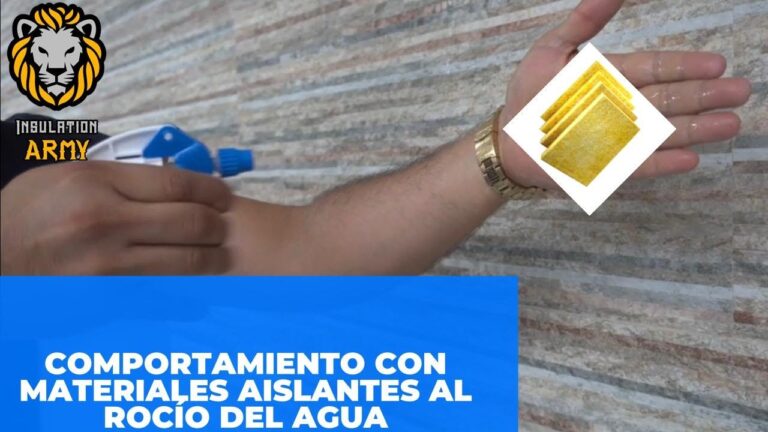 Comportamiento de Materiales ante la Humedad