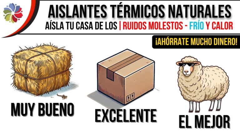 Innovación en Materiales Naturales para Aislantes Térmicos y Acústicos